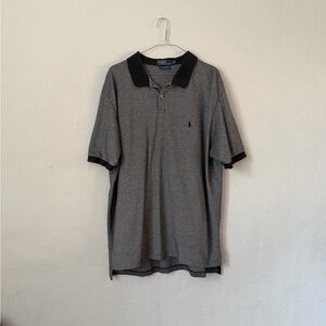 Vintage Polo Ralph Lauren Pima Cotton Grey Polo Men’s Men’s XXL